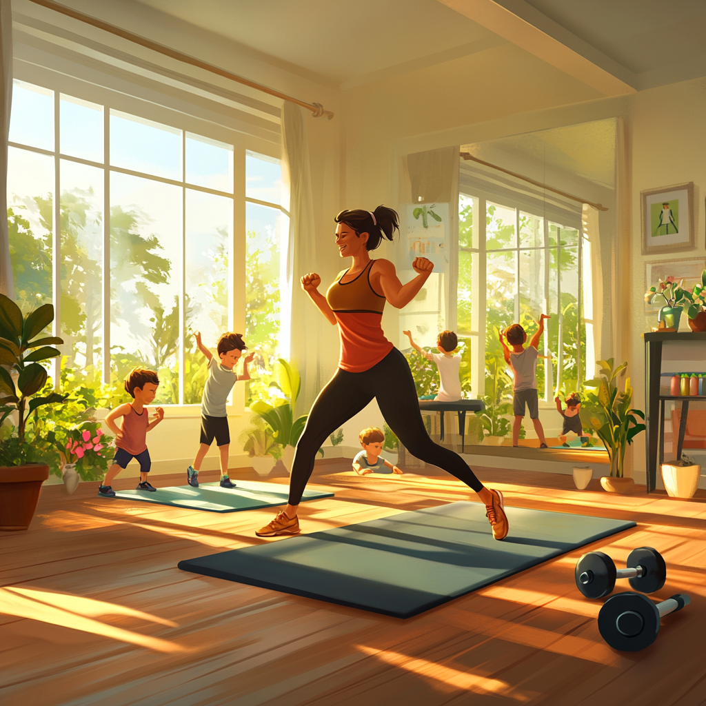 10 gezonde tips voor drukke ouders