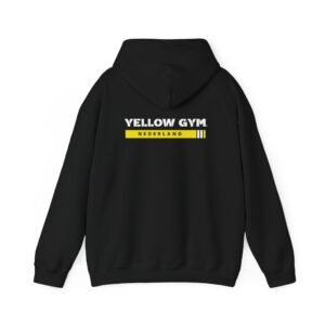 Unisex Nederland Heavy Blend™ Hoodie - Minimalist Yellow Design