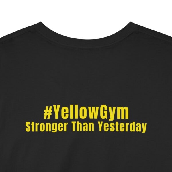 REP WARRIOR™ YellowGym™ T-Shirt – ONE MORE REP • Stronger Than Yesterday (Training Edition) - Image 19