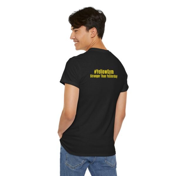REP WARRIOR™ YellowGym™ T-Shirt – ONE MORE REP • Stronger Than Yesterday (Training Edition) - Image 15