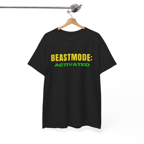Yellowgym™ BEAST MODE T-Shirt – ACTIVATED. Powered by YellowGym - Image 6