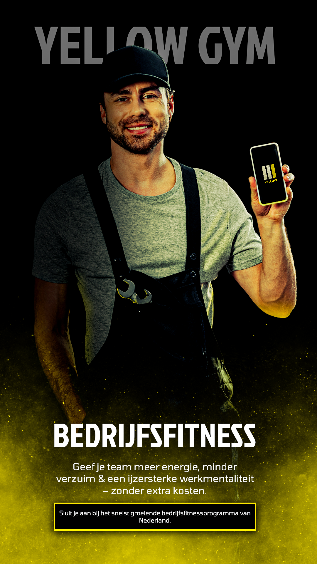 Ontdek bedrijfsfitness bij Yellow Gym