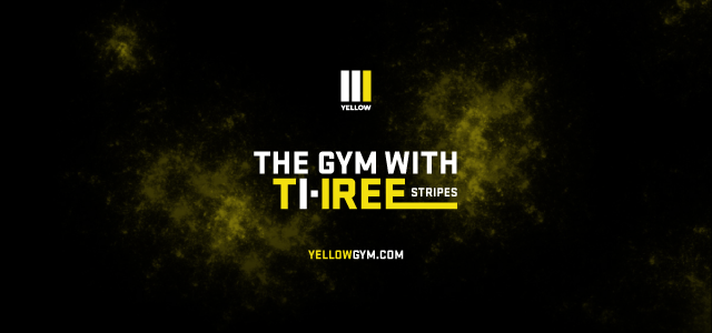 Yellow Gym The Gym With Three Stripes