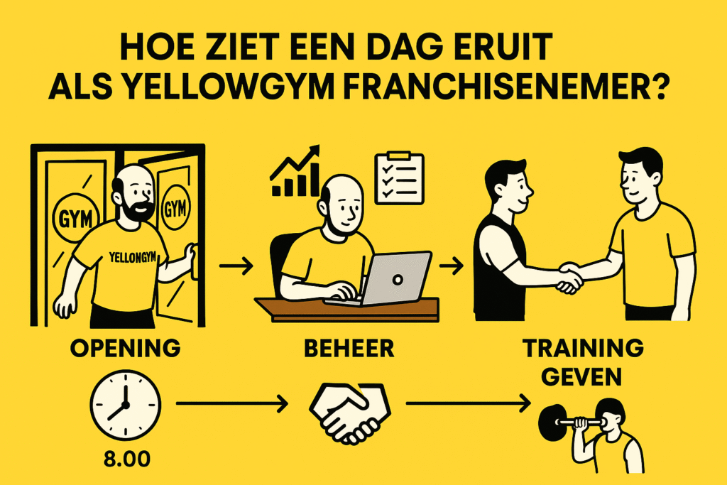 dag van een franchisenemer